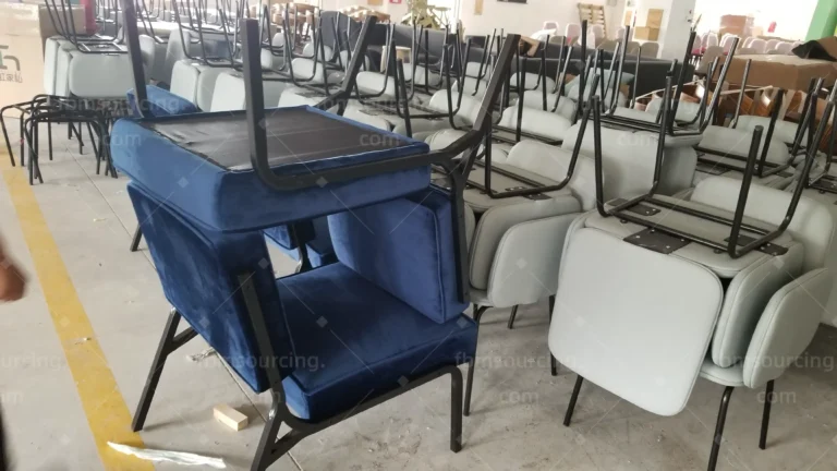 the Melbourne project student accommodation furniture quality inspection photo 3 - 22chair0Asofa22 One Stop Furniture 70