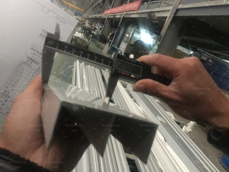 Quality inspection China photo for customized aluminum profiles procurement - Aluminum profile China Quality Control Inspection208