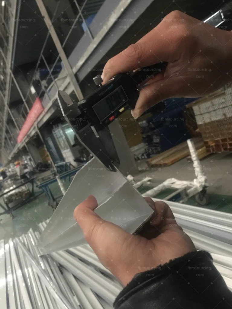 Quality inspection China photo for customized aluminum profiles procurement - Aluminum profile China Quality Control Inspection224