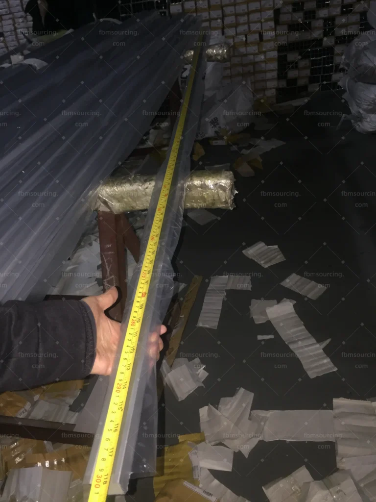 Quality inspection China photo for customized aluminum profiles procurement - Aluminum profile China Quality Control Inspection300