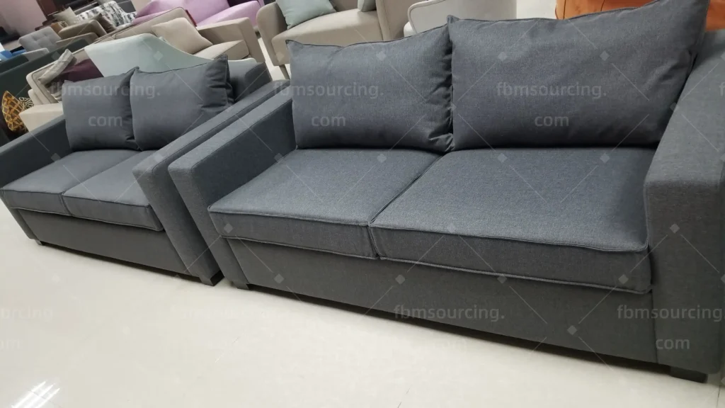 Fire-retardant hotel sofa production in China - photo 14