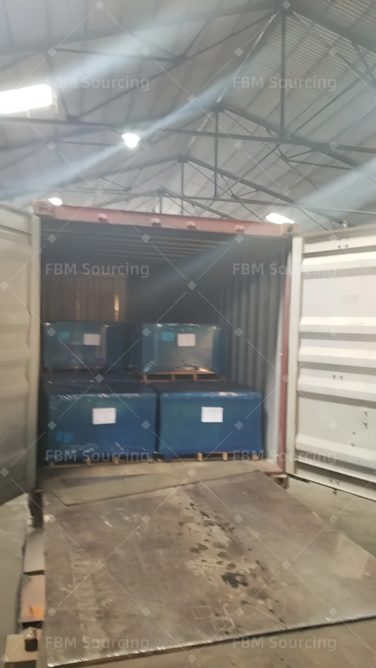 Container loading photo for five star hotel building materials shipment - Loading Container Shipping2