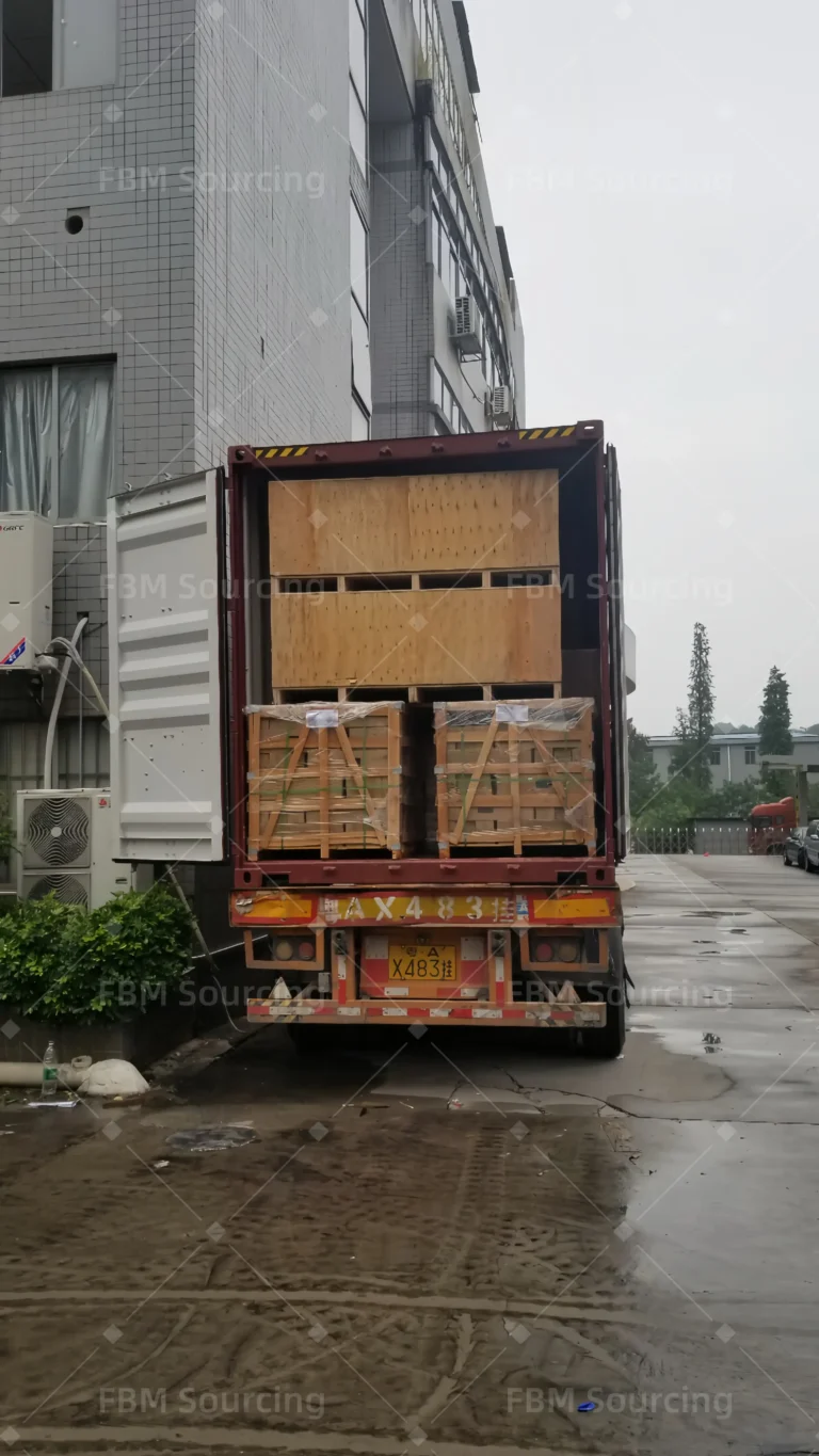 Container loading photo for five star hotel building materials shipment - Loading Container Shipping4