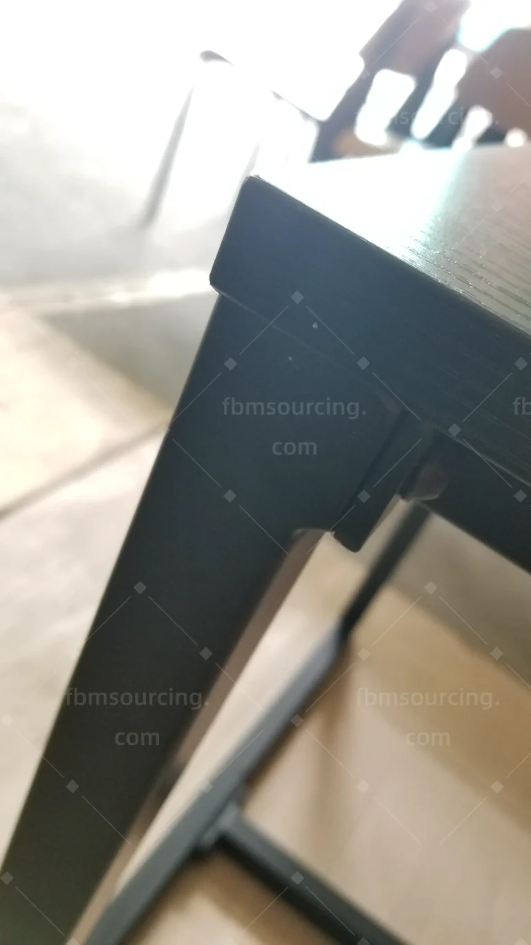 Apartment furniture sample quality check by China sourcing agent