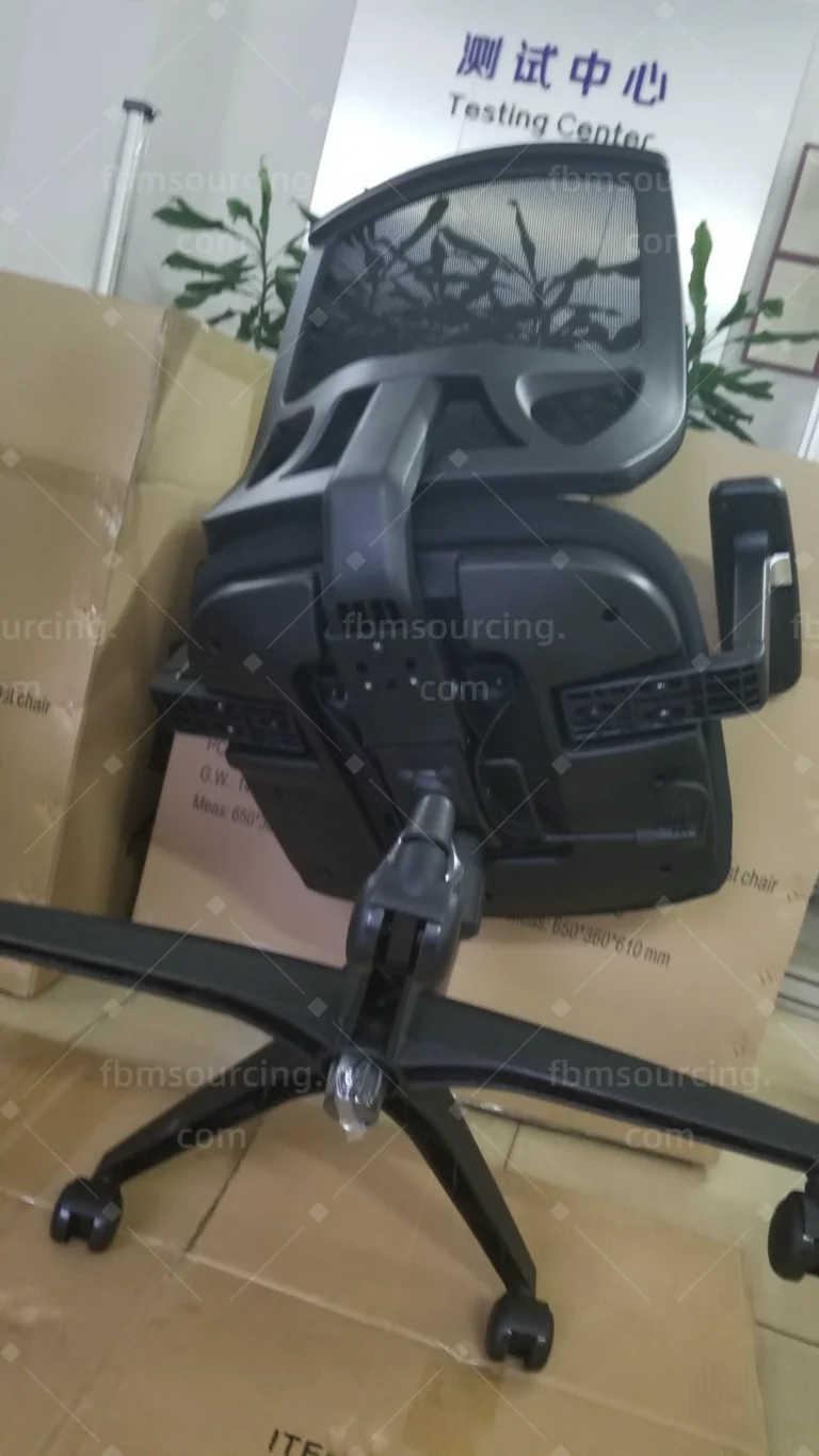 Quality inspection China photo for Melbourne student accommodation furniture procurement - office chair Furniture Industry3