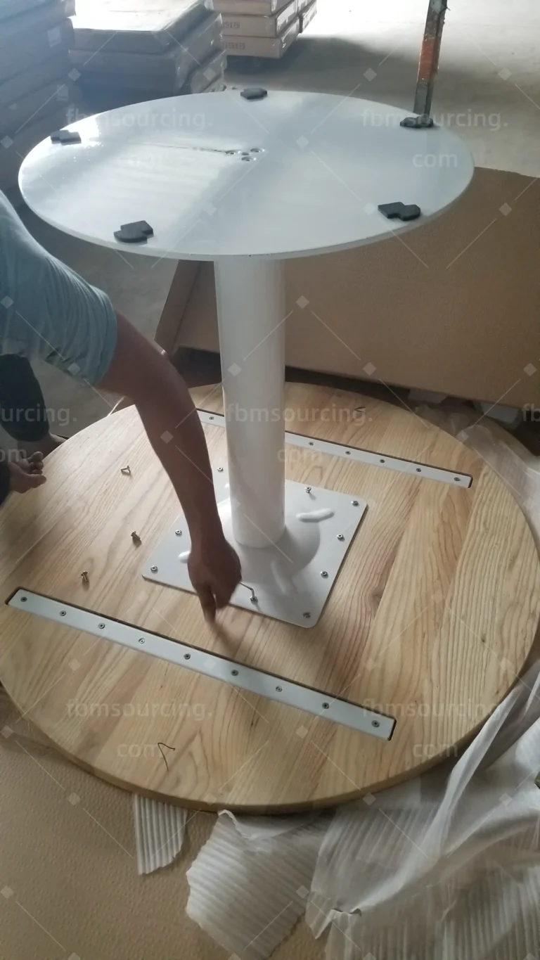 Engineered Wood Flooring China packing and delivery photo for FF&E procurement