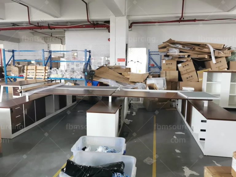Client office furniture procurement QC inspection photo 08