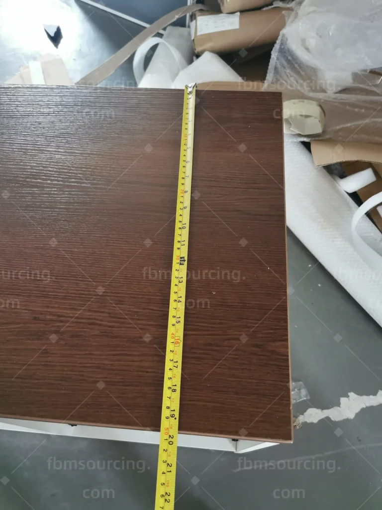 Client office furniture procurement QC inspection photo 14