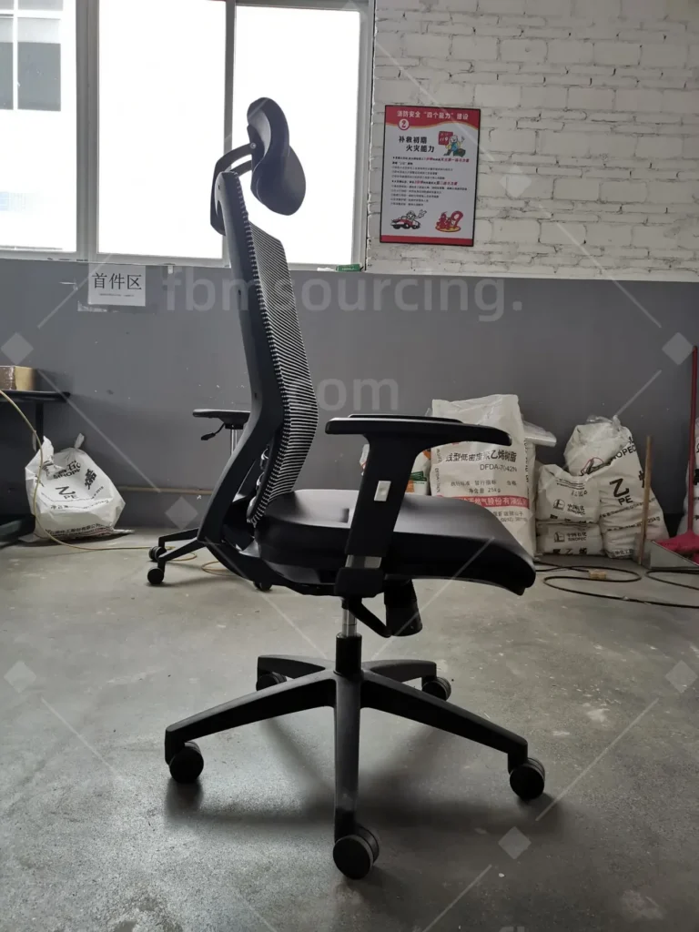 Client office furniture procurement QC inspection photo 36