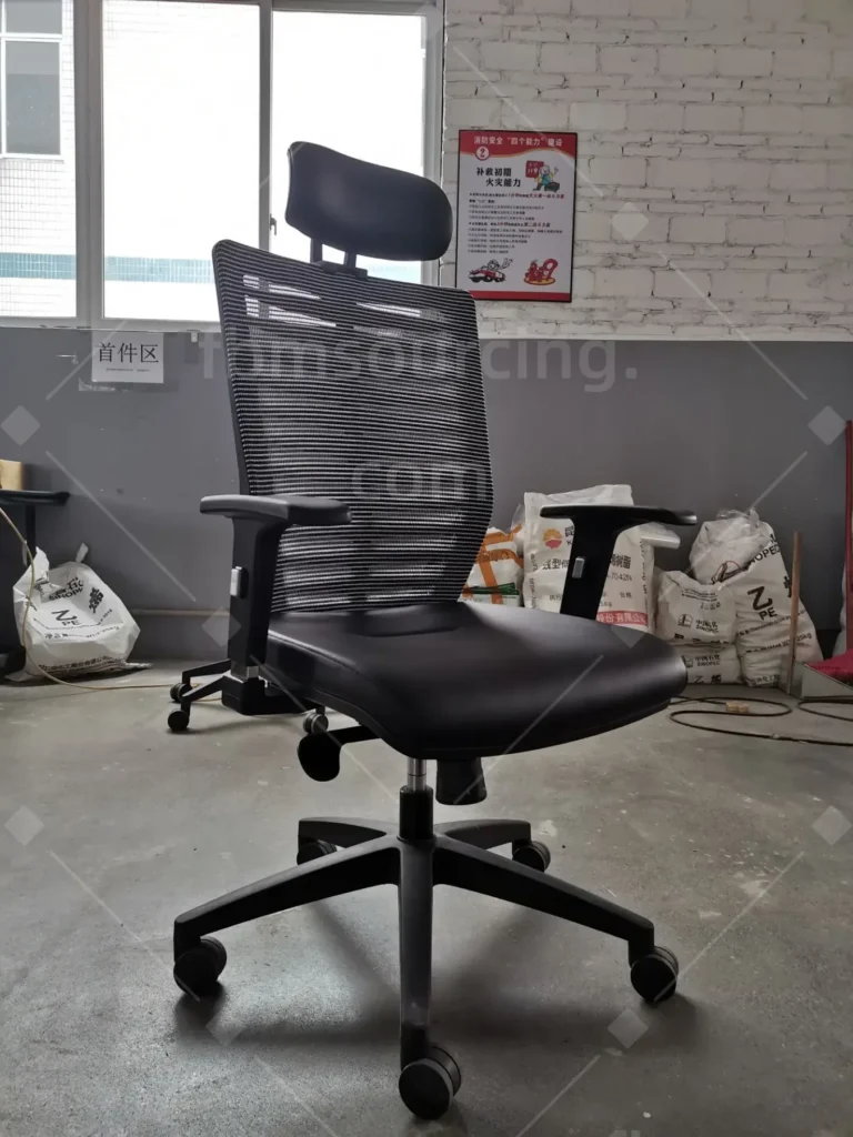 Client office furniture procurement QC inspection photo 38
