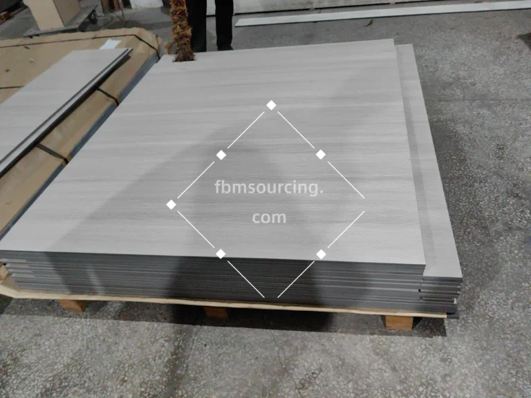 QC inspection of bathroom partition panels for elementary school project in Florida — FBM Sourcing