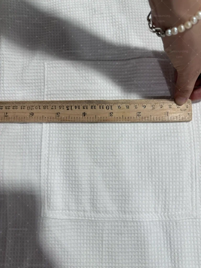 Luxury hotel bedding linen quality control inspection China factory