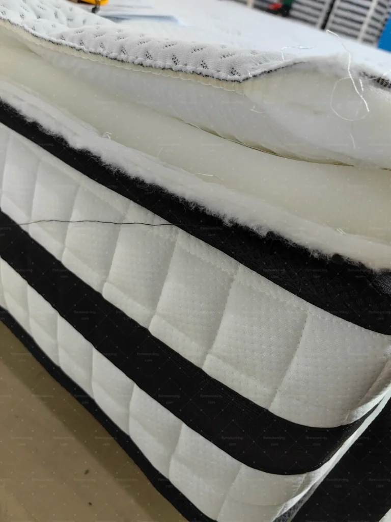 Hotel mattress sourcing pre-shipment inspection China factory