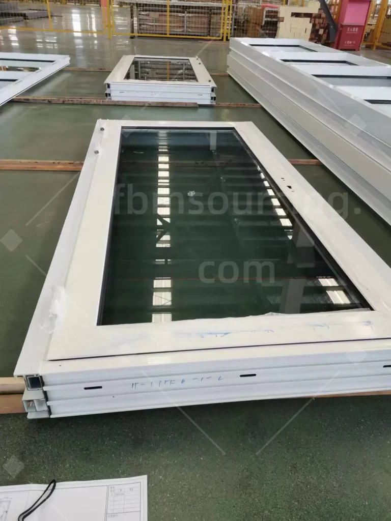 Aluminum door system factory inspection Florida school project China