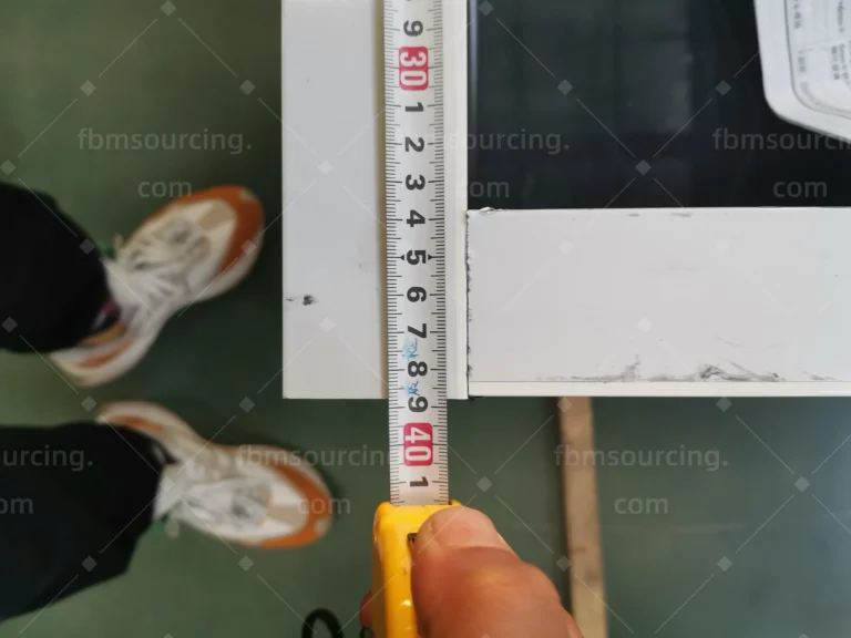 Florida school aluminum window door QC China factory inspection report