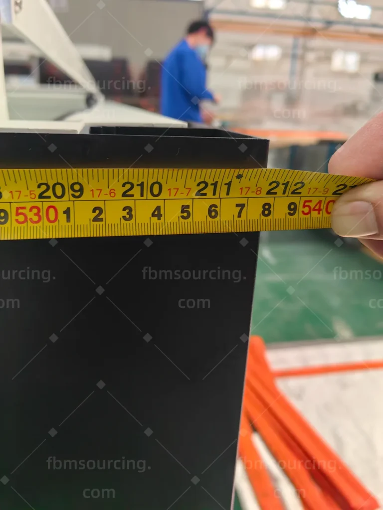Motorized louvered pergola quality inspection at the factory in China - photo 1