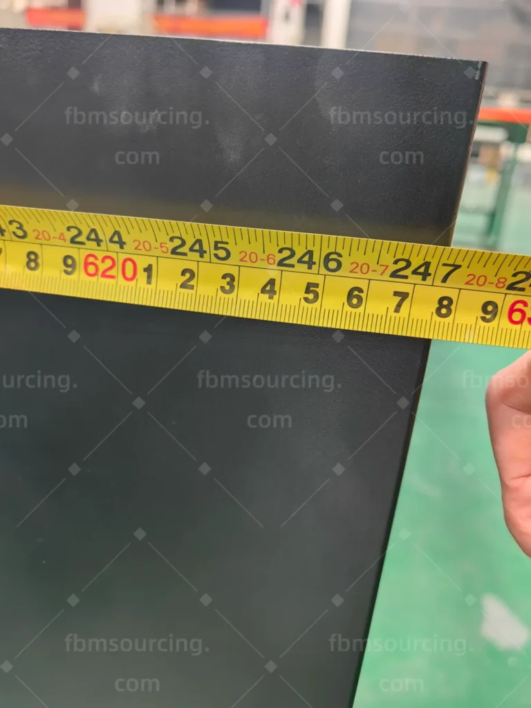 Motorized louvered pergola quality inspection at the factory in China - photo 9