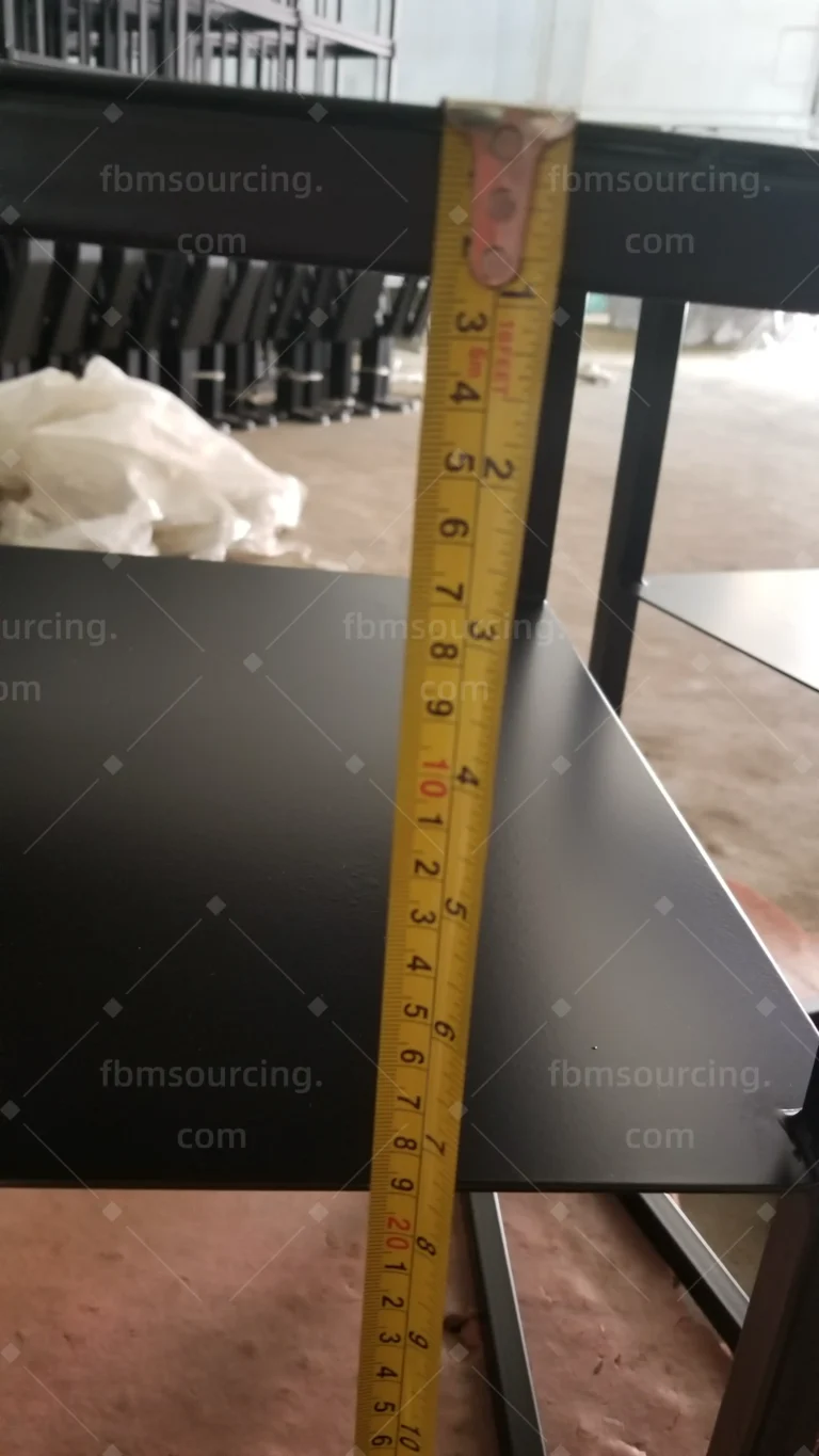 Ivanhoe Melbourne metal furniture quality inspection photo 5 for commercial furniture procurement from China