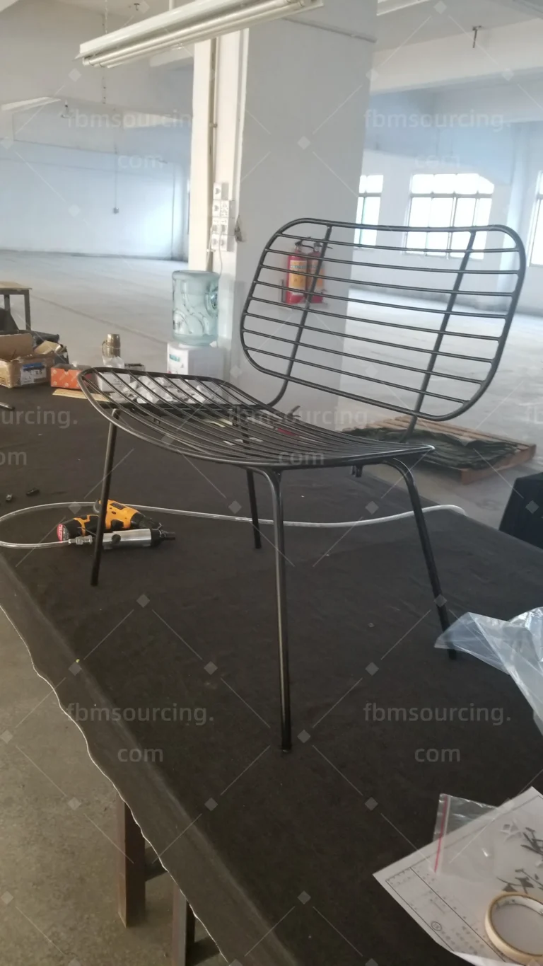 Ivanhoe Melbourne metal furniture quality inspection photo 28 for commercial furniture procurement from China