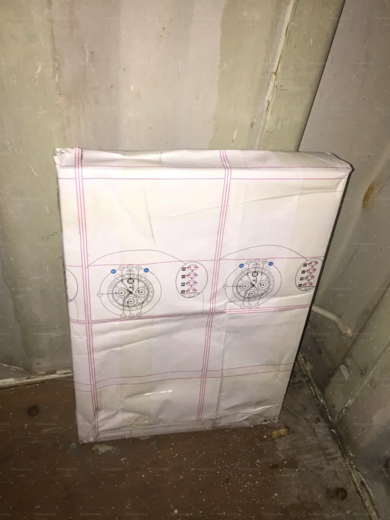 Office furniture container loading supervision photo 02 for international shipping from China