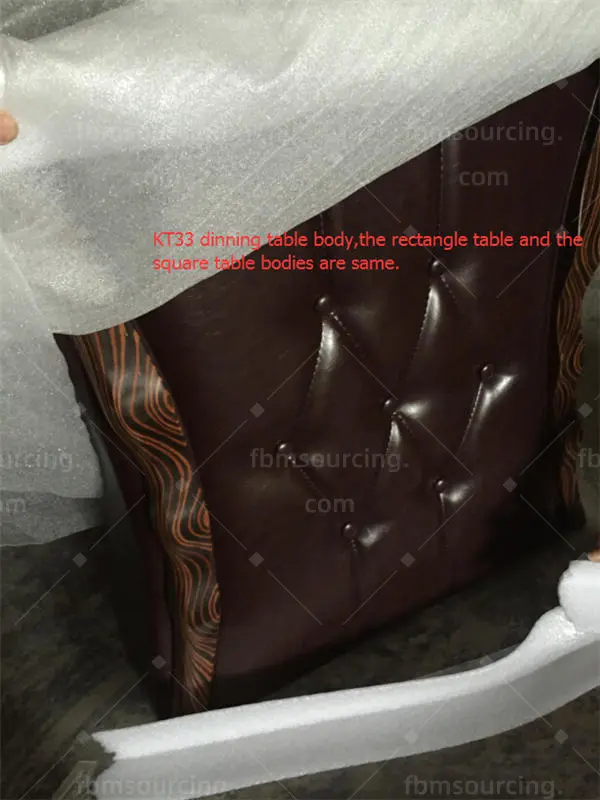 furniture sourcing agent quality control - dining table base construction check - Iran restaurant furniture procurement