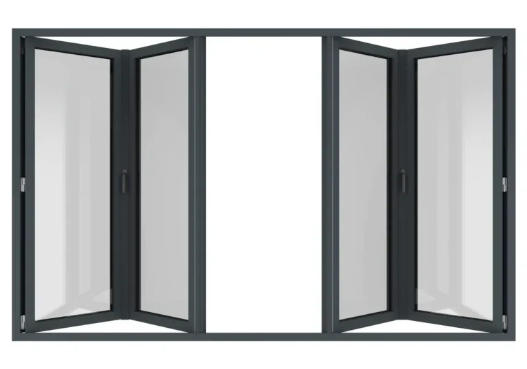 Aluminum bifold window elevation sourced from China for commercial projects