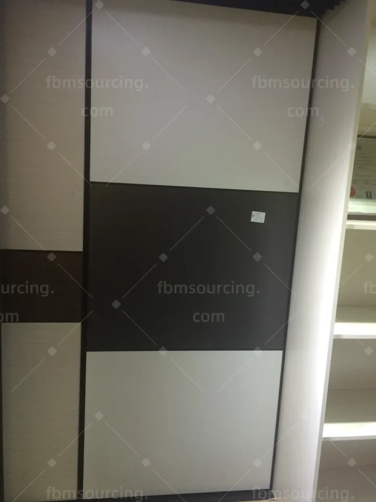 Sliding-door wardrobe cabinet finishes compared for the villa bedrooms