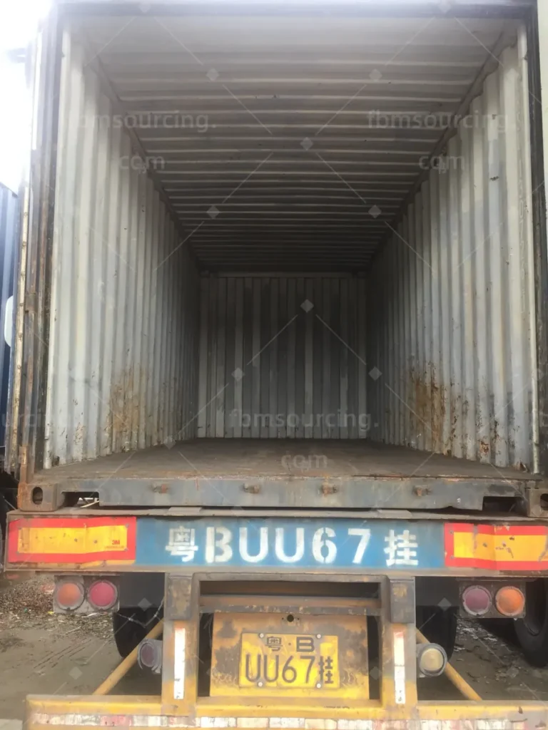 Container ready loading dubai restaurant furniture — FBM Sourcing China furniture sourcing agent