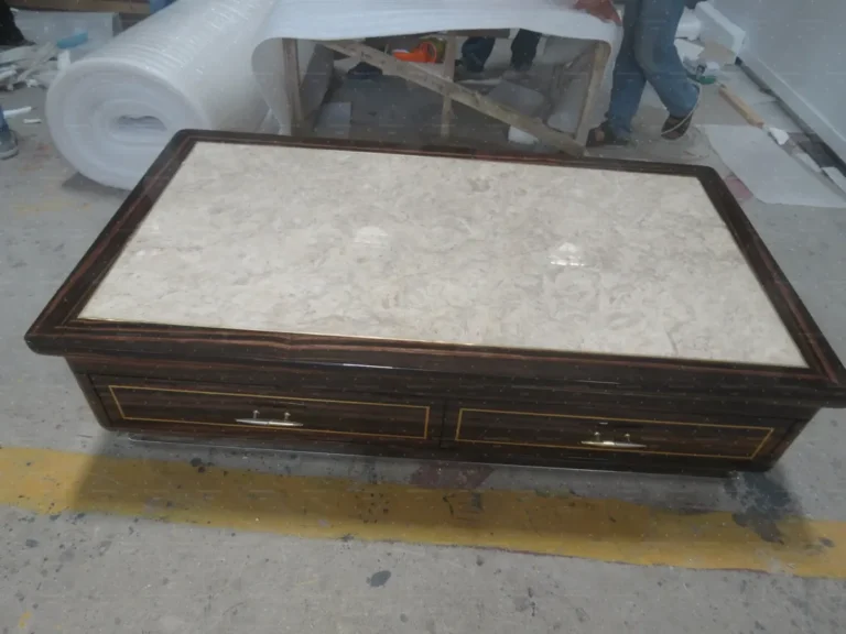 Marble top coffee table qc chain restaurant dubai — FBM Sourcing China furniture sourcing agent