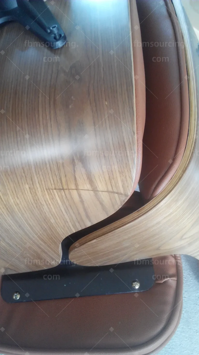 Netherlands sofa and office chair procurement - walnut veneer lounge chair shell finish inspection