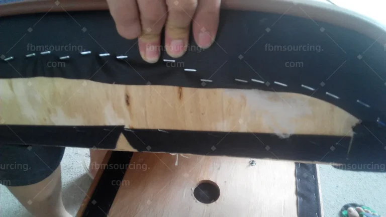 Netherlands sofa and office chair procurement - chair shell underside fixing points and staple inspection