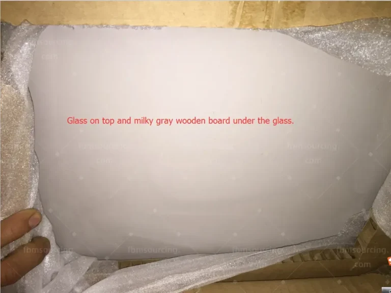 UK villa furniture procurement - TV cabinet tempered glass panel verified