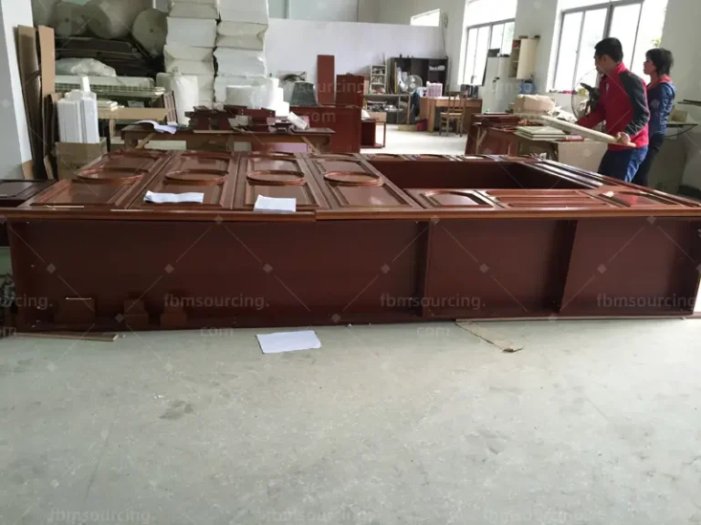 Villa furniture quality inspection in China before export shipment - QC photo 14