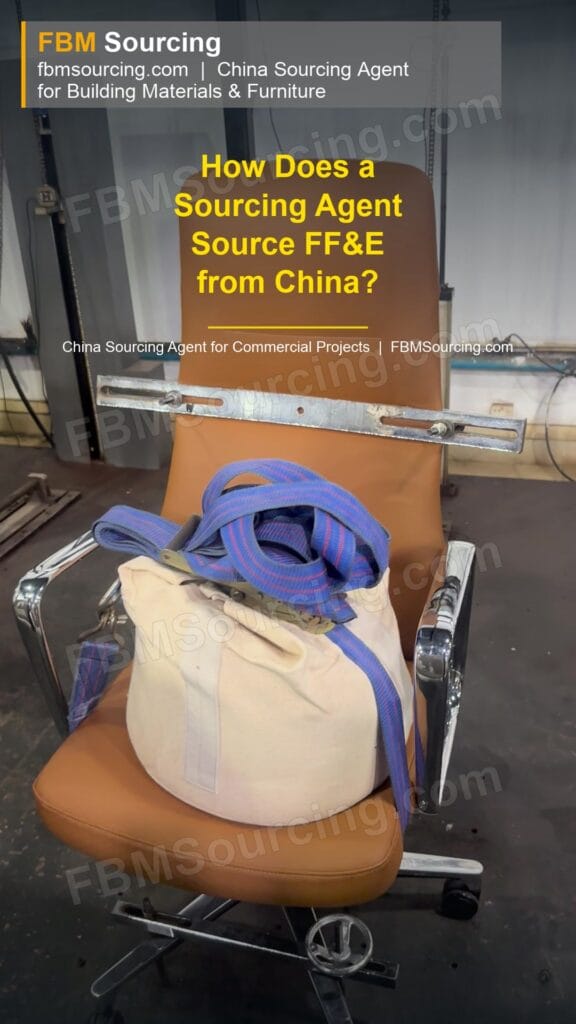 How Does a Sourcing Agent Source FF&E from China?