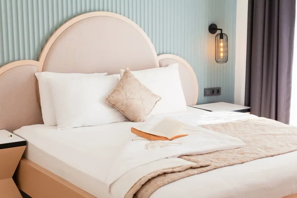 Hotel guest room package showing hotel FF&E cost per room components