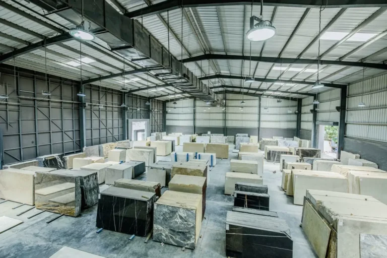 Porcelain tile manufacturer factory warehouse in Foshan China