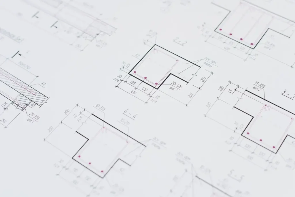 Technical drawings for SASO certification of building materials exported to Saudi Arabia