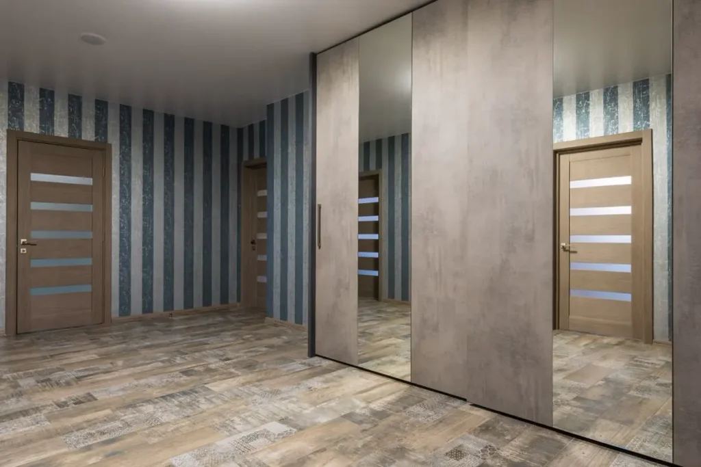 Sliding wardrobe doors with aluminum frames - wardrobe weather strip sourcing from China