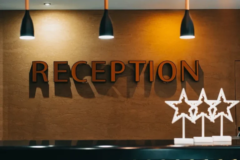 Hotel reception counter - hospitality procurement companies compared