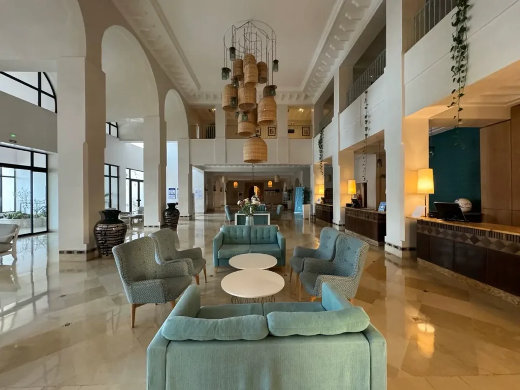 Hotel lobby lounge seating - hotel FF&E procurement from China for Saudi and GCC hospitality projects