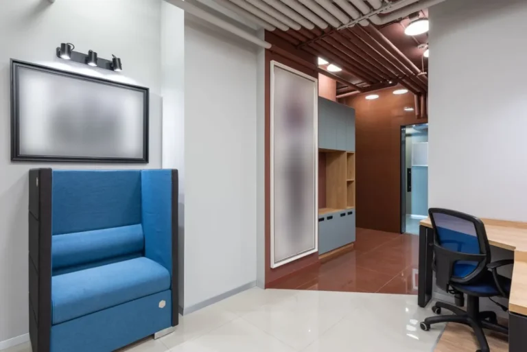 Minnesota PFAS upholstered furniture buyer review, shown in a commercial office seating setting.