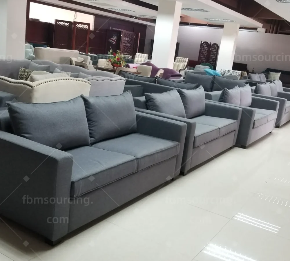 Custom Hotel Fireproof Sofa for Commercial Project