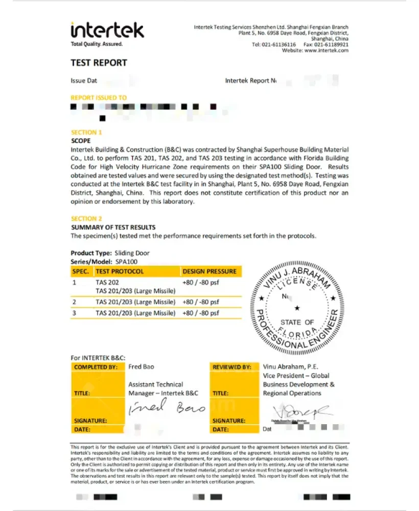 FBM Sourcing Impact rated windows
