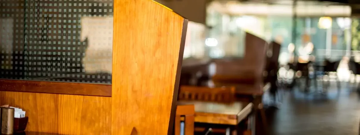 Restaurant booth seating and dining tables - hotel restaurant furniture sourcing from China