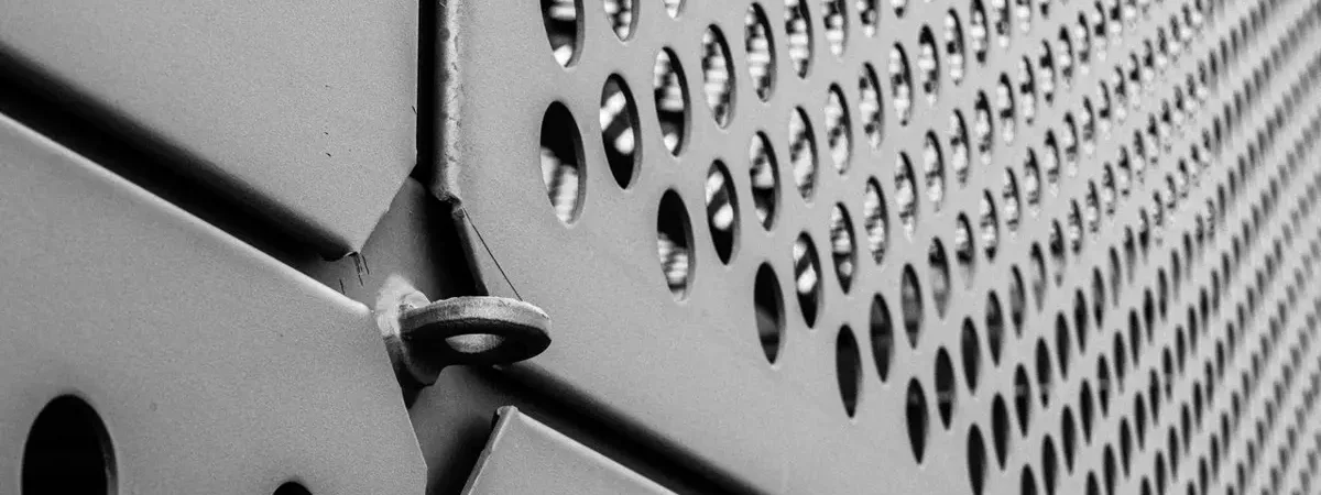 Perforated metal facade screen panels - metal screens sourcing from China for commercial projects