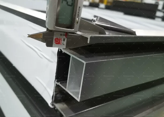 Quality inspection for custom aluminum windows and doors