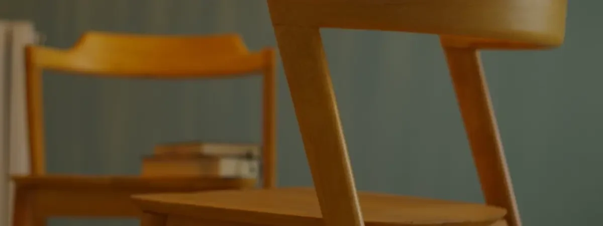 Curved solid wood dining chairs - wood chair sourcing from China